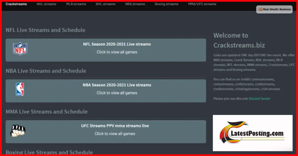 Exploring Crackstreams 2.0 and its Features