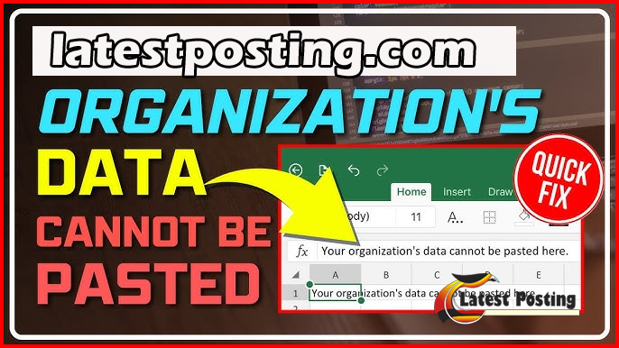 your organization's data cannot be pasted here.