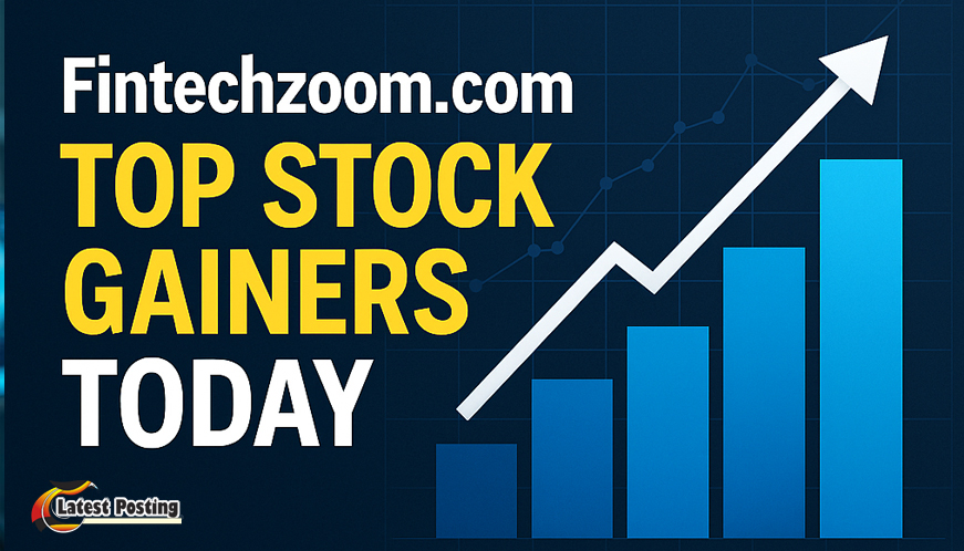 fintechzoom.com top stock gainers today